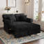 Canapé-lit en chenille avec coussin amovible-1171106375