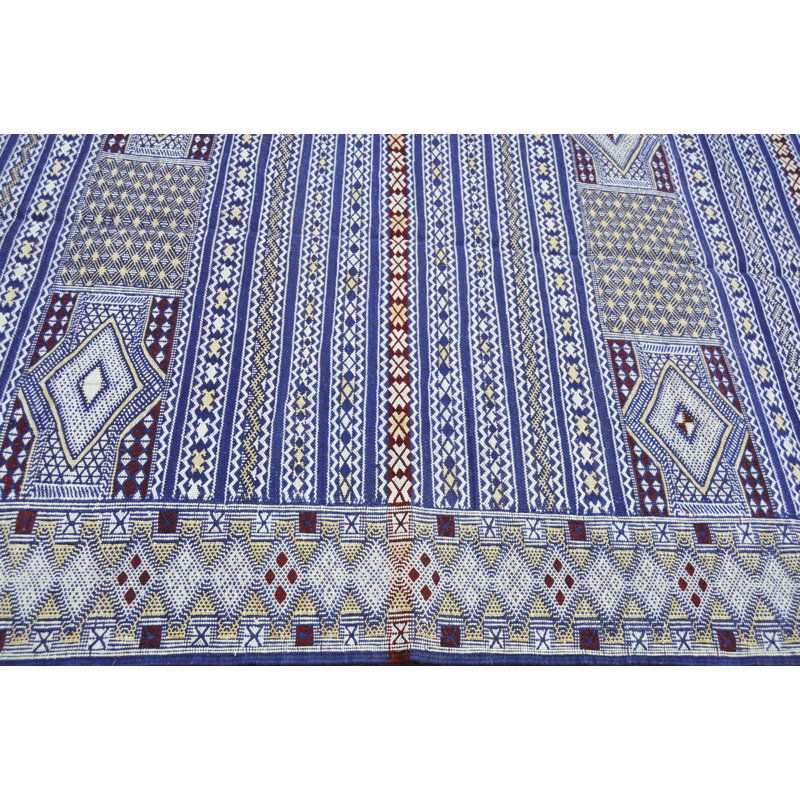 One-of-a-Kind Rectangle 4' x 6'3" Hand Knotted Area Rug