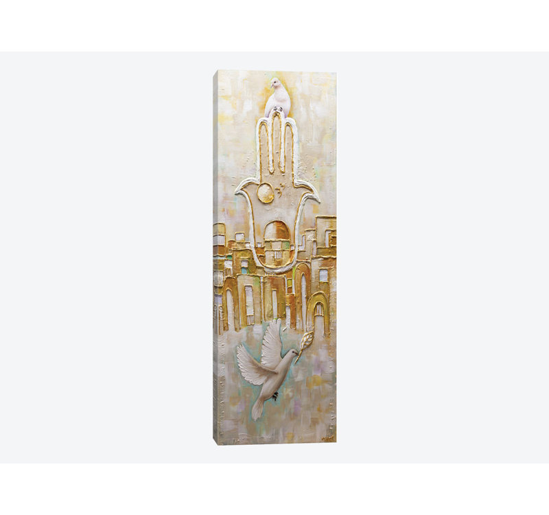 Reproduction sur toile Swiger, H 48 po x l 16 po x P 1,5 po, Toile tendue