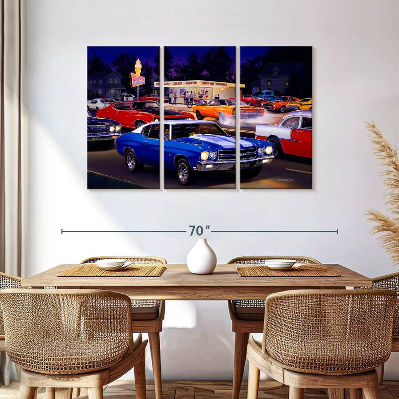Mehar Fast Fred's, 36" H x 57" W