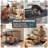 Jumbo Dog Playpen Mat, Absorbent, Waterproof, Slip-Resistant, Machine Washable, Reusable Puppy Pad for Training, Whelping, Housebreaking, Incontinence, and Crate/Kennel (60" x 74") (USA Made)