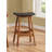 Upholstered Counter Stool with Solid Wood Frame-12512886