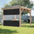 Heavy Duty Outdoor Clear Panel Curtain, All Weather Resistant Tarp Curtain for Pergola,Porch,Gazebo-85661951