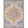 Tapis safran / bleu marine Fleeman