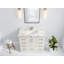 Boston 42 po X P 22 po De salle de bain simple en albâtre  Quartz-109323715