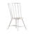 Durga Rustic Pine Frame Concrete Veneer Top Dining Table And Windsor Chairs Set - Full Concrete Veneer Top Table And 4 Chairs-651867058