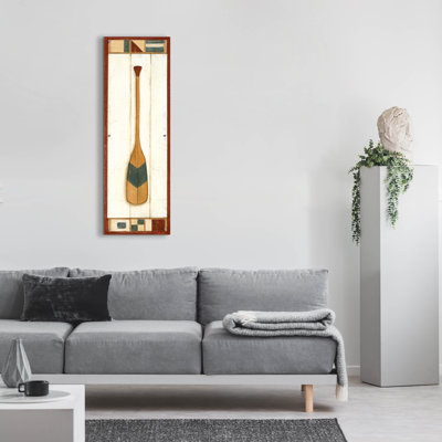 «Americana Oar I» par Ethan Harper, art mural en verre acrylique