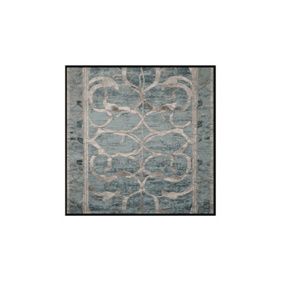 Tapis gris lavable à la machine