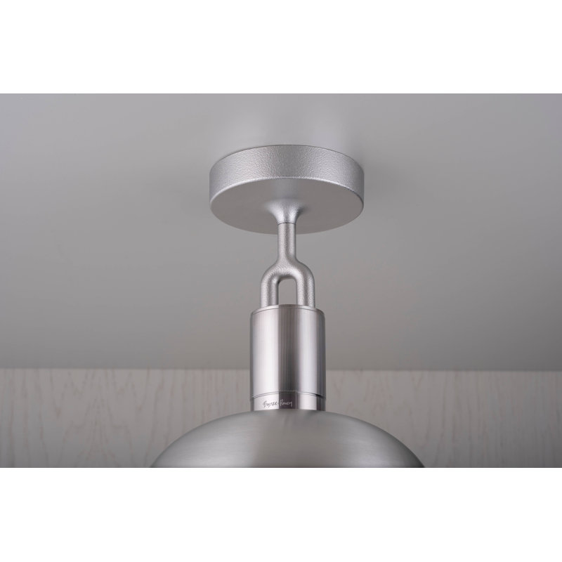 Semi Flush Mount, Steel, Large