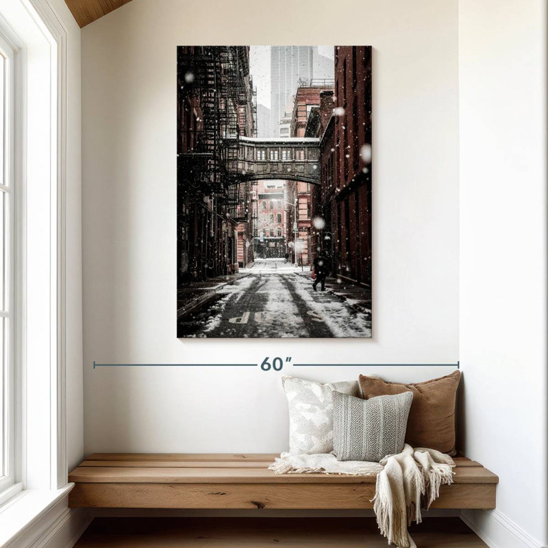 Sirci Winter à New York Sireci, H 48 po x l 32 po