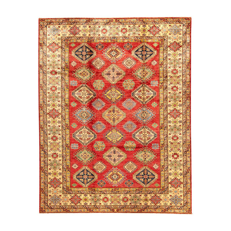 Tapis rouille de haute qualité noué à la main