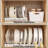 Metal Rectangle Countertop / Cabinet Pot Rack