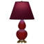 Petite lampe d'appoint à double gourde-372527654-372527687