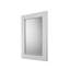 Portland Wood Flat Wall Mirror