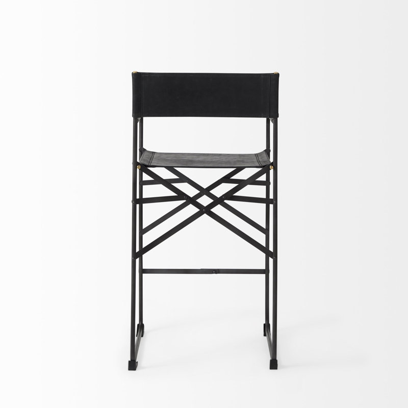 Tabouret Quake, Noir, Très grand (siège d'une hauteur de 40,15 po)