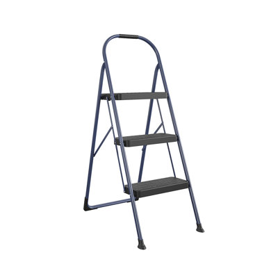 COSCO 3-Step BIG Step, Steel Step Stool, 225 lb. Weight Capacity