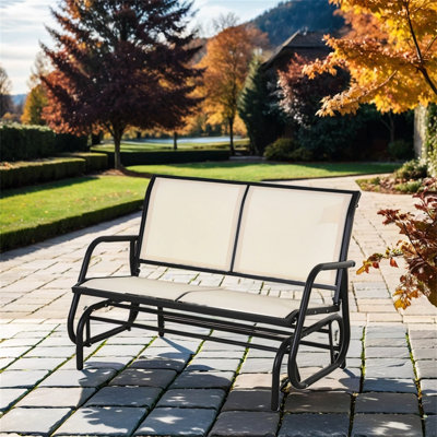 Banc de patio extérieur