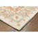 Vintage Medallion Handmade Natural Wool Area Rug, Orange/Beige