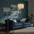 Retro-Style Curved Floor Lamp For Reading: Antique Bronze Color, Adjustable Tall Lamp Head, Foot Switch, Suitable For Use Next To The Sofa In The Living Room, As Well As In The Study And Bedroom.-297639273