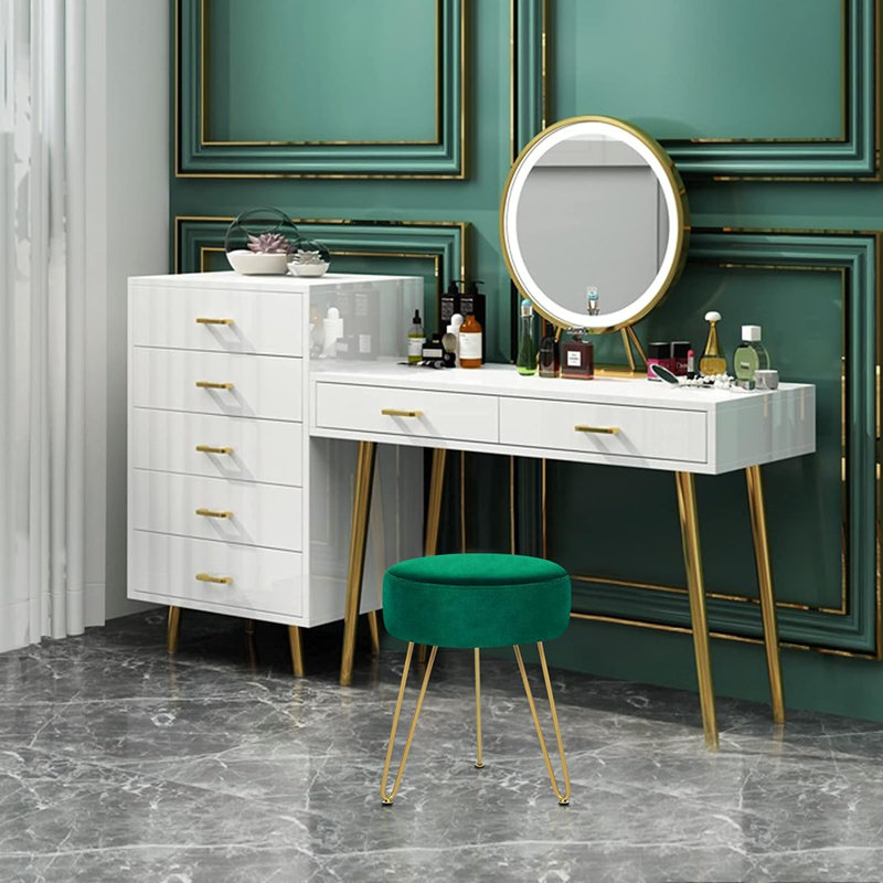 Darnel Metal Accent Stool