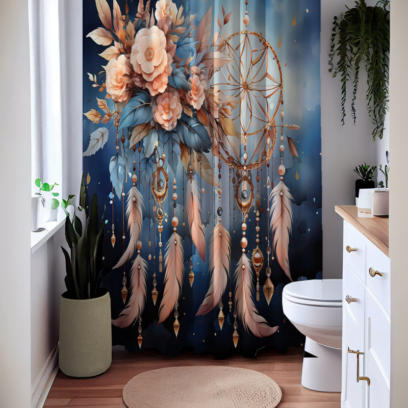 Shower Curtain, 93" H x 70" W