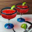 Verre 16 oz. Verres à margarita turquoise