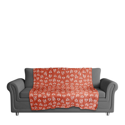 Rooster Pattern Throw