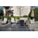 4 Piece Rattan Complete Patio Set with Cuhions