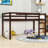 Kaisei Twin Wooden Loft Bed With Ladder-648273753