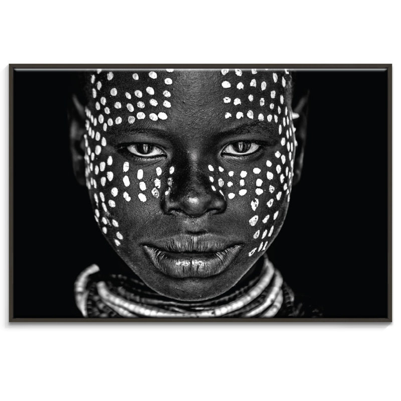 Print on Canvas, Black, 102cm H x 152cm W