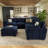 Modular L-Shaped Sectional with Removable Ottoman -276850553