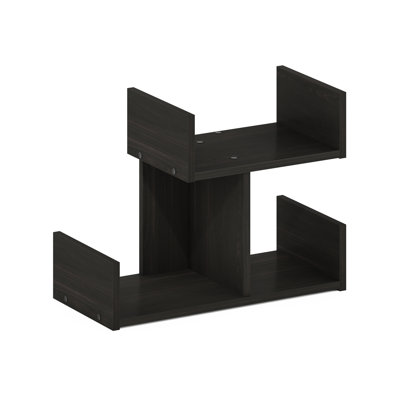 Mountain-Shaped Desk Organizer Office Shelf with Open Storage