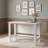 Farmhouse Drop Leaf Extendable Dining Table with Rectangular Kitchen Table and H-Shape Base-971142931