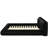 Black Pleated Upholstered Contemporary Engineered Wood Eastern King Platform Bed For Bedroom Elegance With Comfort-1735732448-1735732479