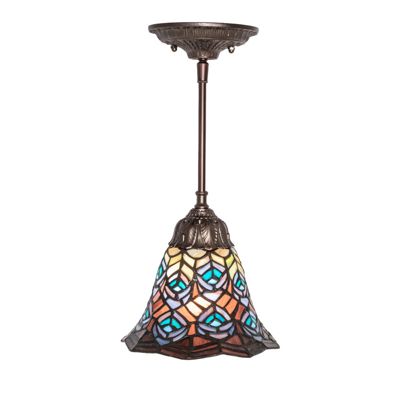 Amyrical 1 - Light Pendant, Jade/Purple/Beige/Blue