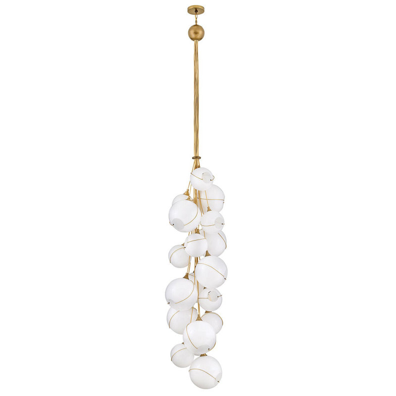 Skye 18 Light Pendant by Lisa McDennon, Cased Opal