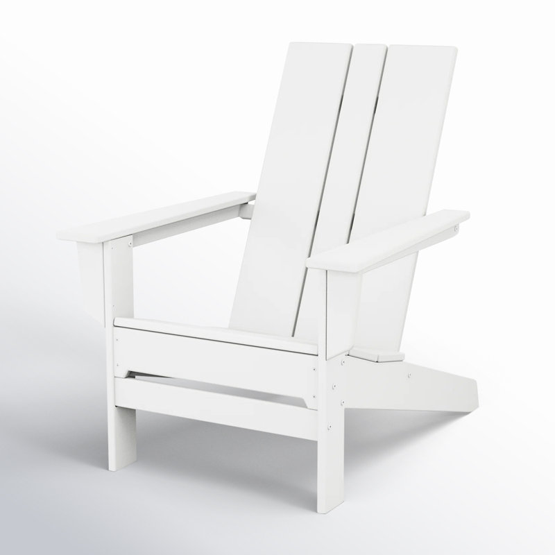 POLYWOOD x AllModern Adirondack Chair, White