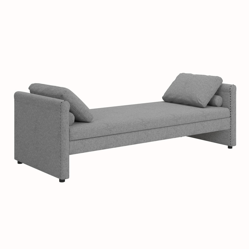 Banc de rangement Pual, Gris