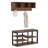 Edalyn 31.5"  Wide Hall Tree with Bench and Shoe Storage-1694180033