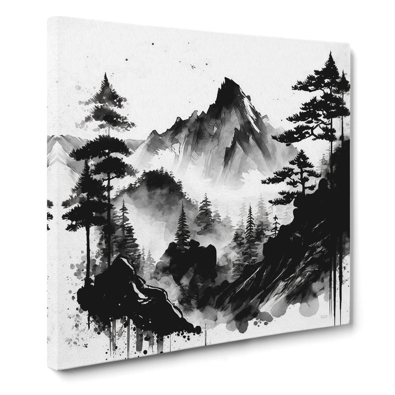 Modern Wall Art - Wrapped Canvas, 50cm H x 50cm W x 3cm D