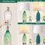 Lampe de table USB en verre Aayisha