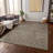 Terra Chocolate Washable Indoor-Outdoor Rug - -1458852271