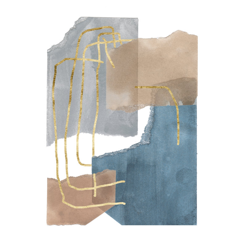 Matter Dissolving II by Melissa Wang - Painting on Canvas, 76 cm H x 51 cm W, Wrapped Canvas