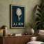 Modern Alien Portrait Minimalist - Wrapped Canvas-1688973988-1688973997