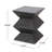 Outdoor Lightweight Concrete Side Table