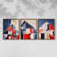 Grange Americana, série XXII, ensemble de 3 estampes numériques, prêt à accrocher-107257218-107257221