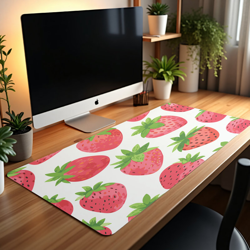 Polyester Desk Pad, 31.5x15.5
