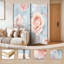 Paravent 4 panneaux à cloison pliable Royal Soft Pastel Rose-1894247746-1894247756