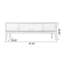 Table basse 47,24 po
