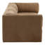 Magda 113" Wide Upholstered Sofa, Terracotta-21363464